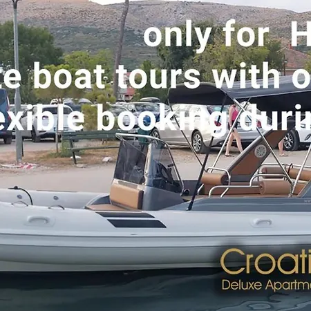 Oceanview Deluxe Penthouse With 89m2 Living Space 90m2 Roof Terrace * Trogir