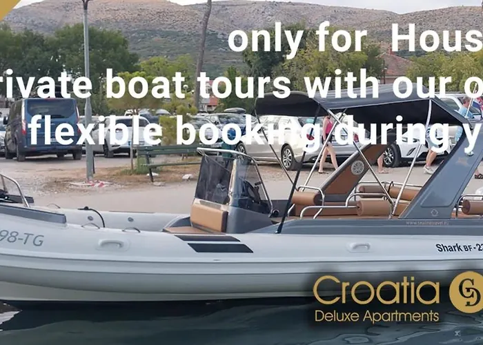 Oceanview Deluxe Penthouse With 89m2 Living Space 90m2 Roof Terrace * Trogir