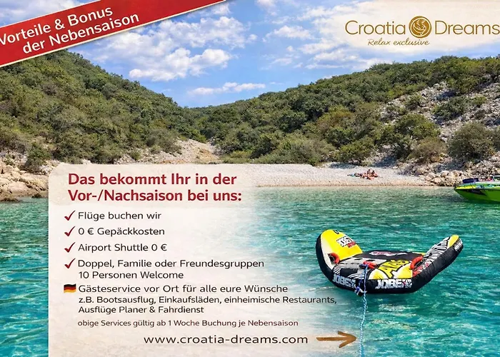 Oceanview Deluxe Penthouse With 89m2 Living Space 90m2 Roof Terrace Apartman Trogir