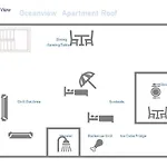 Oceanview Deluxe Penthouse With 89m2 Living Space 90m2 Roof Terrace