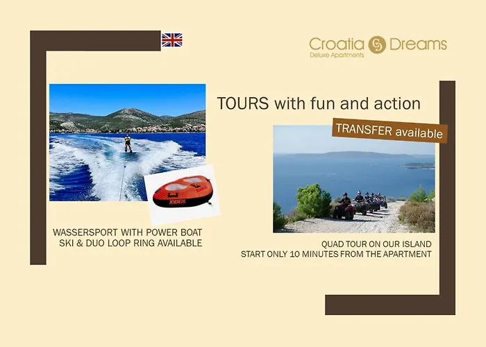 Oceanview Deluxe Penthouse With 89m2 Living Space 90m2 Roof Terrace * Trogir